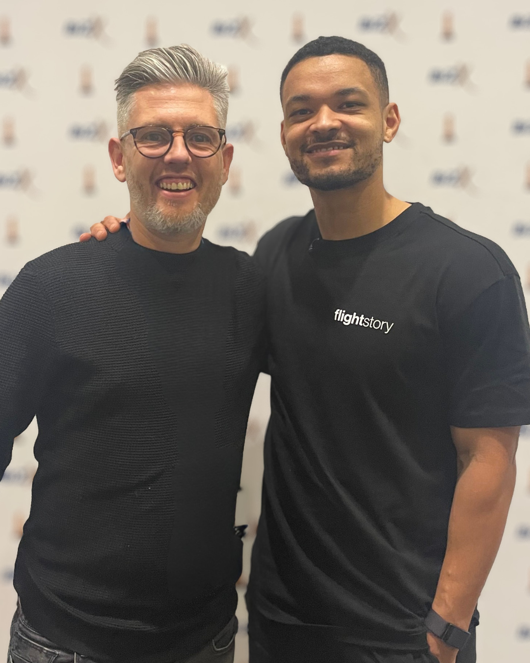 Noel Halligan with Steven Bartlett